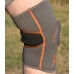 Наколінник MadMax Knee Support with Patella Stabilizer розмір XL, темно-сірий-помаранчевий, код: MFA-297_XL