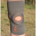 Наколінник MadMax Knee Support with Patella Stabilizer розмір XL, темно-сірий-помаранчевий, код: MFA-297_XL