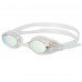 Окуляри для плавання дорослі дзеркальні лінзи MadWave білий, код: M043002 Окуляри для плавання дорослі дзеркальні лінзи MadWave білий, код: M043002