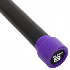 Бодібар Zelart Body Bar 6 кг, чорний-фіолетовий, код: FI-4776-6