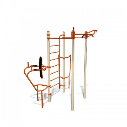 Станція Multifitness Gym InterAtletika 3211х2328х2705 мм, код: MF4.3-SM