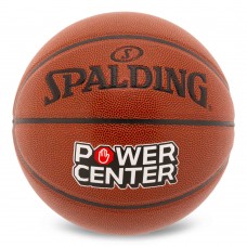 М"яч баскетбольний Spalding Power Center №7, коричневий, код: 76889Y-S52 М"яч баскетбольний Spalding Power Center №7, коричневий, код: 76889Y-S52