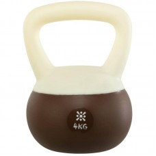 Гиря м"яка Bloom Soft Kettlebell 4кг, білий-коричневий, код: LB7012-4_W