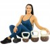 Гиря м"яка Bloom Soft Kettlebell 4кг, білий-коричневий, код: LB7012-4_W