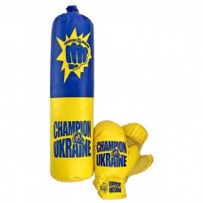 Боксерський набір Toys Україна великий Dankotoys M-UA, синій-жовтий, код: 11525-T