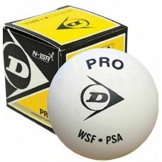 М"яч для сквошу Dunlop Pro 1 жов White, код: 5013317211187
