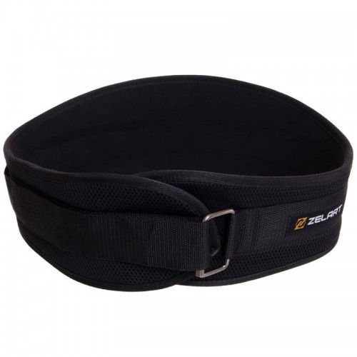 Пояс атлетичний посилений регульований Modern 1150х160 мм, чорний, код: FI-2634-115-S52 Пояс атлетичний посилений регульований Modern 1150х160 мм, чорний, код: FI-2634-115-S52