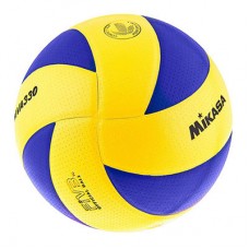 М"яч волейбольний Mikasa №5, код: MVA330PU-WS