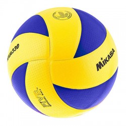 М"яч волейбольний Mikasa №5, код: MVA330PU-WS