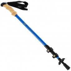 Палка трекінгова для скандинавської ходьби з пробковою ручкою Camping Wind Spirits 65-135см, синій, код: TY-2952_BL Палка трекінгова для скандинавської ходьби з пробковою ручкою Camping Wind Spirits 65-135см, синій, код: TY-2952_BL
