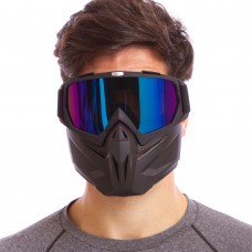 Захисна маска-трансформер Tactical колір чорний, лінзи Хамеліон, код: MS-6828-S52