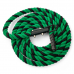 Канат для лазіння Orlins CrossFit х/б 5 м, діаметр 40 мм з кронштейном, зелено-чорний, код: RO-148