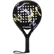 Ракетка для падел-тенісу Camewin Padel чорний-фіолетовий, код: BT-6525_V Ракетка для падел-тенісу Camewin Padel чорний-фіолетовий, код: BT-6525_V