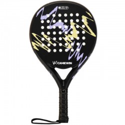 Ракетка для падел-тенісу Camewin Padel чорний-фіолетовий, код: BT-6525_V