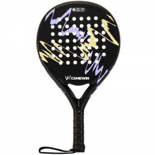 Ракетка для падел-тенісу Camewin Padel чорний-фіолетовий, код: BT-6525_V Ракетка для падел-тенісу Camewin Padel чорний-фіолетовий, код: BT-6525_V