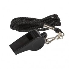 Свисток Select Referees whistle plastic w/lanyard L чорний, код: 5703543201624 Свисток Select Referees whistle plastic w/lanyard L чорний, код: 5703543201624