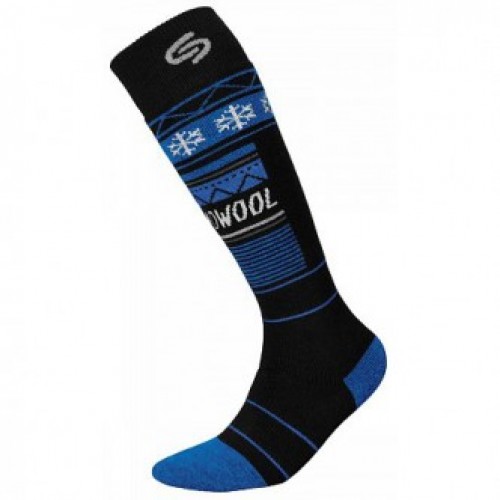 Термошкарпетки InMove SKI Deodorant Thermo Wool Black/Blue (44-46), код: sdt.Black/Blue.44-46