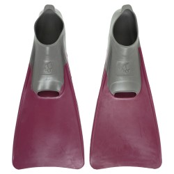 Ласти із закритою п'ятою MadWave розмір 40-41, фіолетовий-сірий, код: M074605509W Ласти із закритою п'ятою MadWave розмір 40-41, фіолетовий-сірий, код: M074605509W