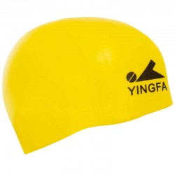Шапочка для плавання силіконова для дорослих Yingfa Speed S, жовтий, код: C0073_SY