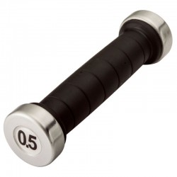 Гантель InterAtletika 1х0,5 кг, хром, код: ST541-0,5-IA