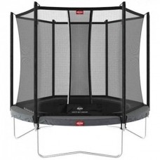 Батут із захисною сіткою Berg Favorit Grey + Safety Net Comfort 3800 мм, код: 35.12.94.00
