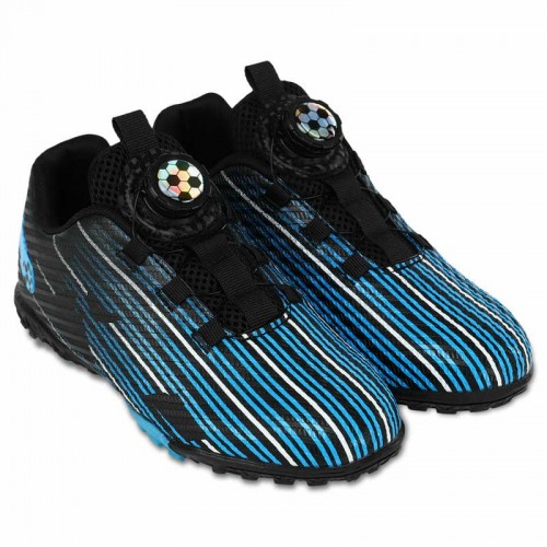 Сороконіжки футбольні дитячі S-LieNiao розмір 37, чорний-синій, код: X09-32-38-2_37