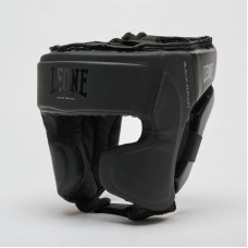 Боксерський шолом Leone Mono Black L, код: 500198-RX