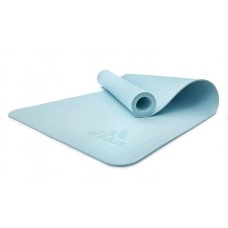 Килимок для йоги Adidas Premium Yoga Mat 1730х610х5 мм, світло-блакитний, код: 885652020237