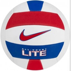М"яч волейбольний  Nike All Court Lite №5, білий-червоний-синій, код: 887791746351