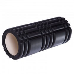 Ролик для йоги FitGo 330х150 мм, чорний, код: FI-6277_BK