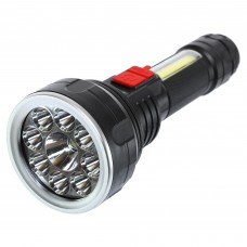Ліхтарик ручний світлодіодний X-Balog чорний, код: FL-078-9