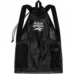 Сумка сітчаста Aqua SpeedGear Bag 480х640 мм, чорний, код: 5908217693037