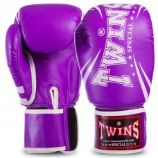Рукавички боксерські Twins 12 унцій, фіолетовий, код: FBGVSD3-TW6_12V