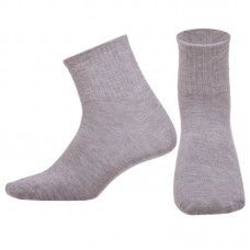 Шкарпетки спортивні укорочені Jdan, розмір 40-44, сірий, код: BC-3967_GR
