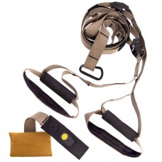 Петлі тренувальні FitGo Force Training Kit коричневий, код: FI-6423 Петлі тренувальні FitGo Force Training Kit коричневий, код: FI-6423