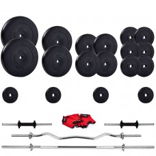 Набірна штанга і гантелі Fit-On 106кг, код: 2222-0106 Набірна штанга і гантелі Fit-On 106кг, код: 2222-0106