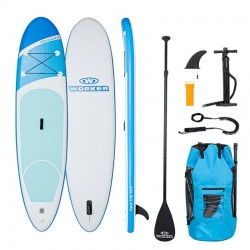 Веслярна дошка SUP з веслом та аксесуарами Worker WaveTrip 10"6", код: 22611-EI