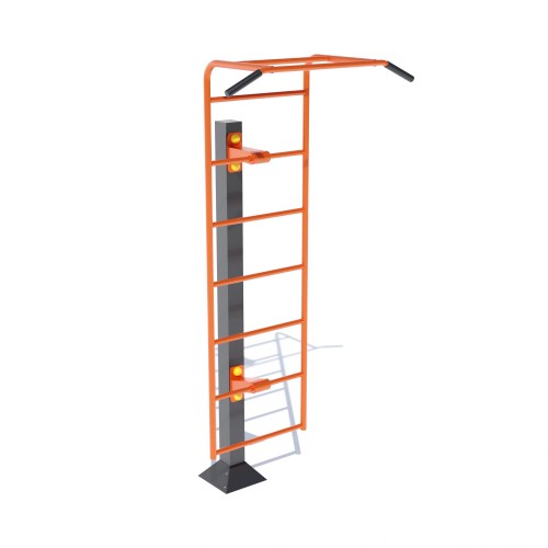 Вуличний тренажер Brustyle “Драбина з турніком одинарна”, код: BS180.1 Вуличний тренажер Brustyle “Драбина з турніком одинарна”, код: BS180.1