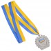 Медаль спортивная с лентой SP-Sport Ukraine золото, код: C-3163_G-S52