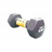 Гантель вінілова SNS 1х4 кг, сірий, код: 28212-SNS