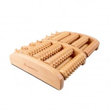 Дерев"яний масажер ролик для ніг Insportline Eallona 270х190х50 мм, код: 25947-IN Дерев"яний масажер ролик для ніг Insportline Eallona 270х190х50 мм, код: 25947-IN