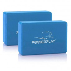 Блок для йоги PowerPlay Yoga Brick EVA синій, 2шт, код: PP_4006_Blue_2in Блок для йоги PowerPlay Yoga Brick EVA синій, 2шт, код: PP_4006_Blue_2in