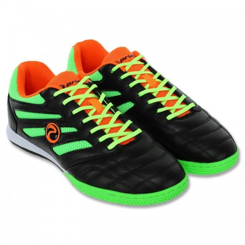 Взуття для футзалу чоловічі Prima розмір 43 (27,5 см), чорний-салатовий, код: 221022-3_43BKLG Взуття для футзалу чоловічі Prima розмір 43 (27,5 см), чорний-салатовий, код: 221022-3_43BKLG