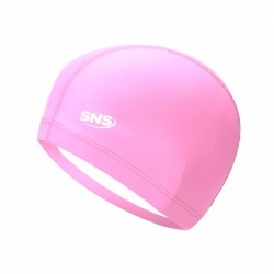 Шапочка для плавання комбінована SNS PU-1117-Р, рожевий, код: 11362-SNS