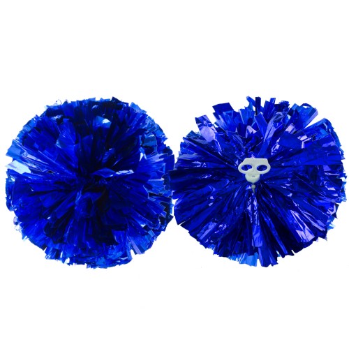 Помпони для черлідингу і танців FitGo Pom-Poms 300 мм синій (1 шт), код: CH-0352_BL-S52