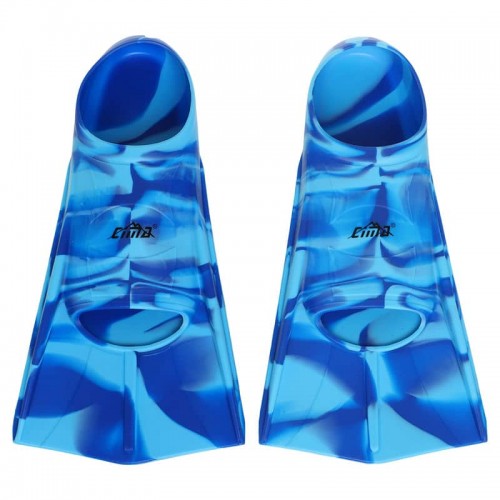 Ласти для тренувань в басейні короткі із закритою п'ятою Cima XL (42-44), синій-блакитний, код: F001_XLBLN