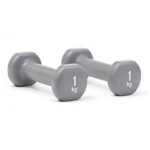 Гантелі для фітнесу Reebok Dumbbells 1х1 кг, сірий, код: 885652018210