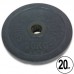 Диски обгумовані BioGym Shuang Cai Sports d-52мм, 20кг, код: TA-1449-20B-S52