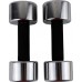 Гантелі хромовані для фітнесу Master Dumbell 2x5 кг, сірий, код: M-12727820-IN
