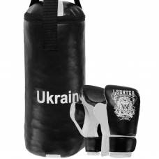 Боксерський набір дитячий Lev Ukraine чорний-білий, код: LV-9940_BKW